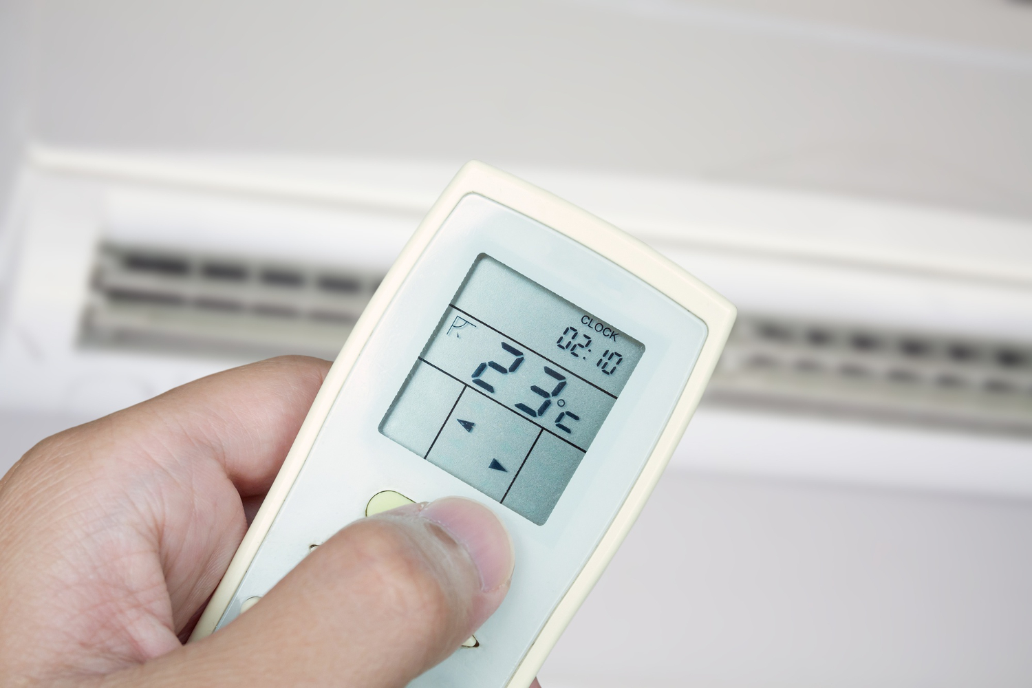 ductless AC temperature